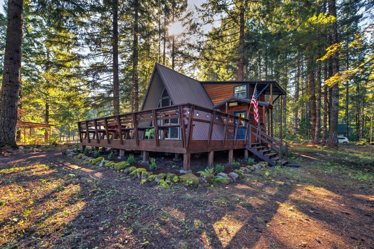 Serene Washington Escape With Deck And Mountain Views! 팩우드 외부 사진